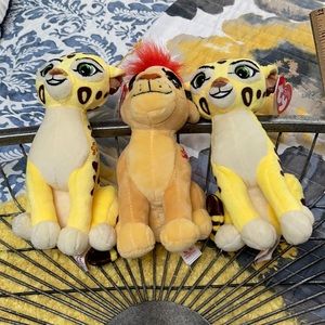 3 like new TY Disney